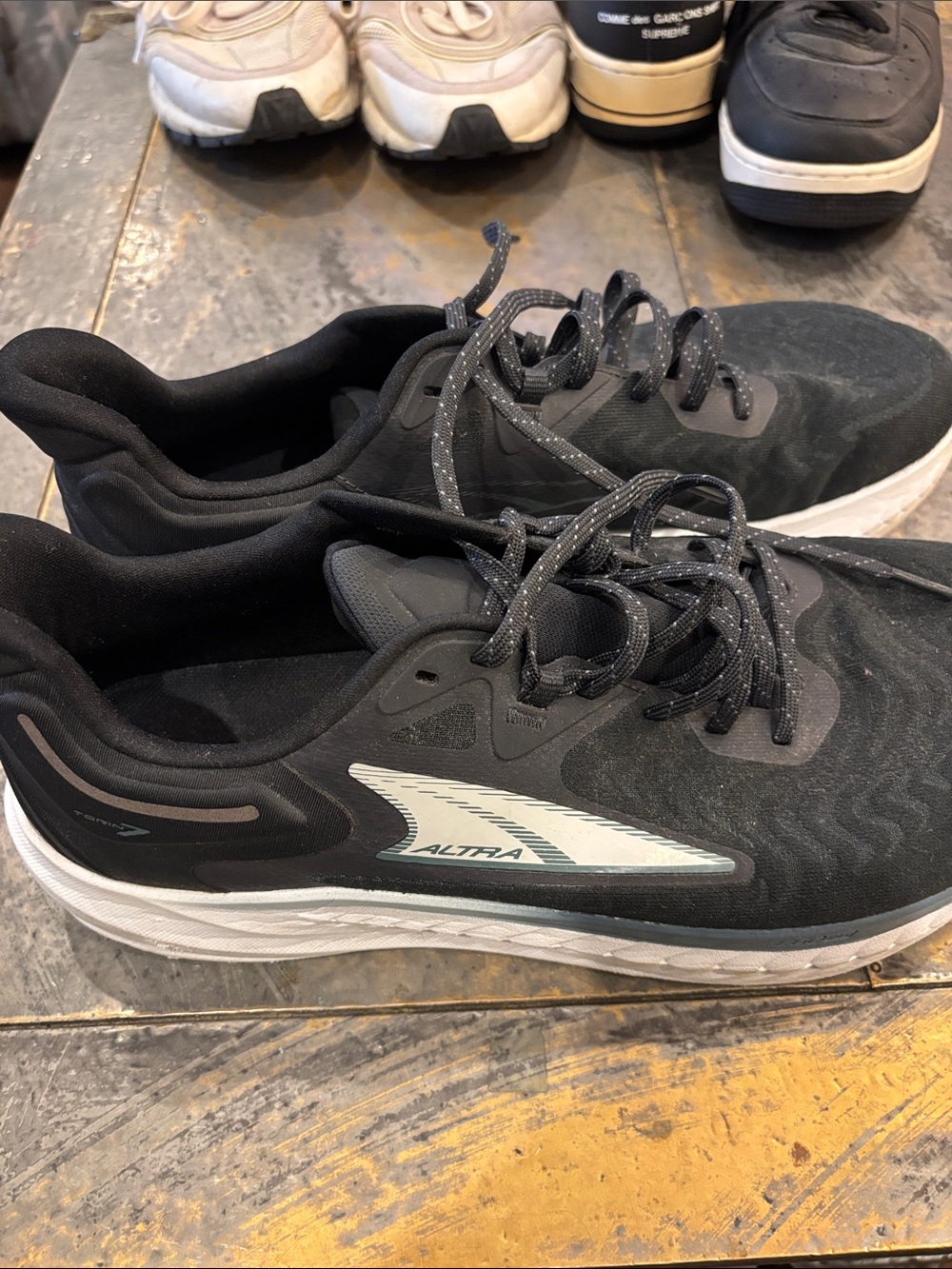 Altra Men’s Black and White Running Shoes